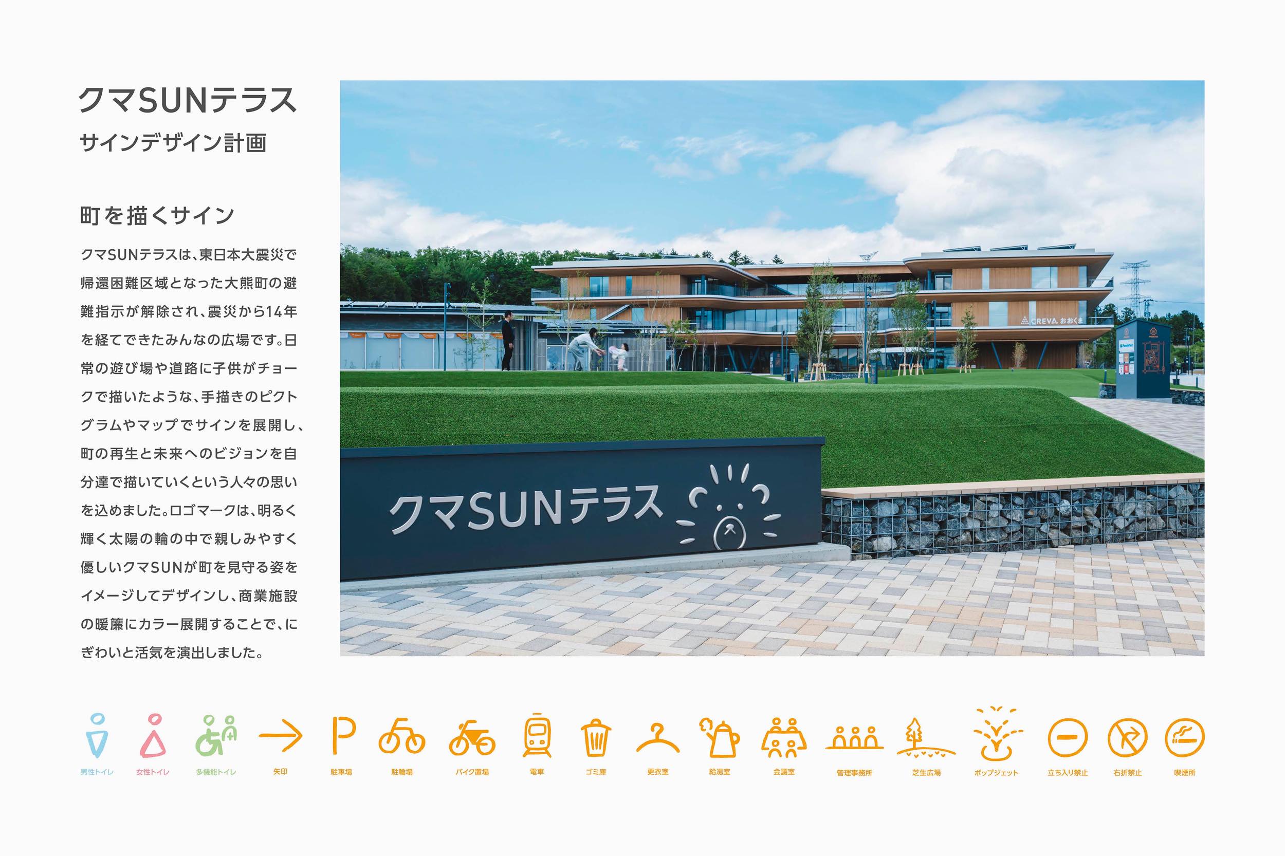 クマSUNテラスサインデザイン計画